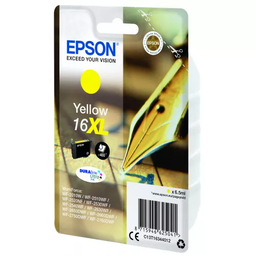 Tintenpatrone Epson 16XL gelb WF-2010