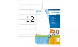 DIN A4 Rezeptur-Etiketten weiß 97x42,3mm