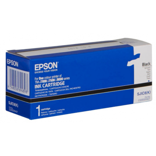 Epson SJIC8(k) TM-J7000/J7500/J9000 Tintenpatrone schwarz 59,1 ml