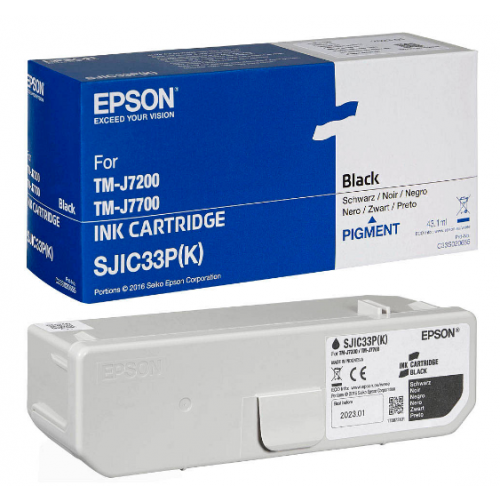 Epson SJIC33P(k)TM-J7700 Tintenpatrone schwarz 43,1 ml