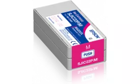 Epson SJIC22P(M) Magenta, Tintenpatrone C33S020603 für ColorWorksC3500/ TM-C 3500
