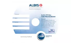 ALBIS MEDIDISC Archiv-CD blau