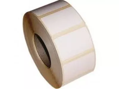 Etikett Zebra weiß, 32x25 mm permanent