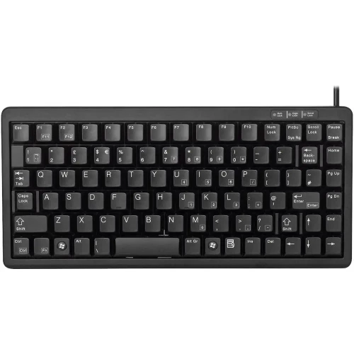 Cherry Compact Tastatur USB/PS2 – Schwarz