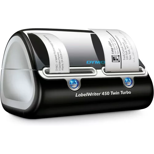 DYMO LabelWriter 450 Twin Turbo Etikettendrucker – Doppelrollen-System für Apotheken