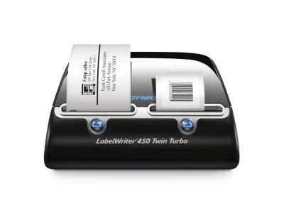DYMO LabelWriter 450 Twin Turbo Etikettendrucker – Doppelrollen-System für Apotheken