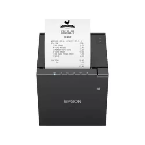 EPSON TM-M30III Kassendrucker schwarz – leiser Bondrucker für Apotheken & POS