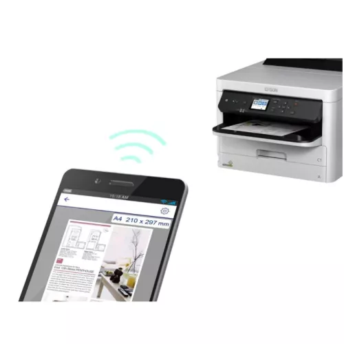 Epson WorkForce Pro WF-C5210DW – Farb-Tintenstrahldrucker für Apotheken | A4, Duplex, WLAN, LAN