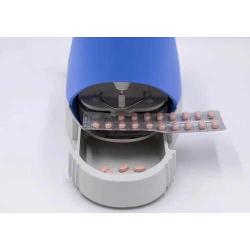 Poppit Pro – automatischer Tabletten-Entblisterer „Poppit“ | 220 V, daumenschonend, präzise
