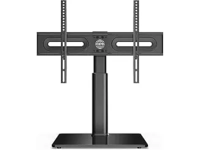 FITUEYES Display Ständer 32" – 65" Monitor Standfuß – VESA Bodenhalter schwarz