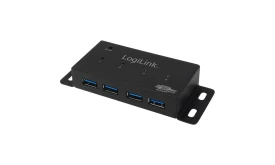 USB 3.0 4-Port Hub LogiLink UA0149 – kompakter Hochgeschwindigkeits-USB-Verteiler