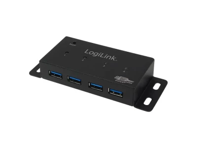USB 3.0 4-Port Hub LogiLink UA0149 – kompakter Hochgeschwindigkeits-USB-Verteiler