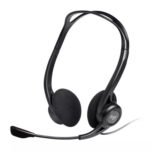Logitech 960 USB Headset – Stereo, Geräuschunterdrückung, Plug & Play