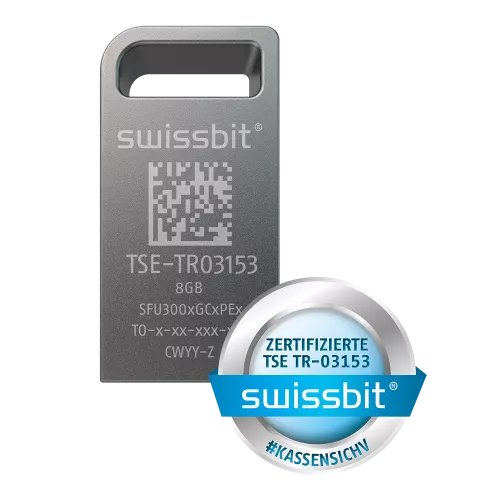 TSE-Modul USB 8GB Swissbit