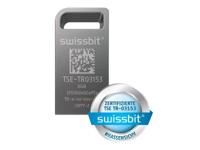 TSE-Modul USB 8GB Swissbit