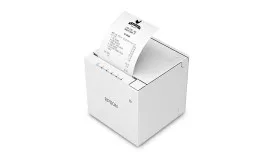 EPSON TM-M30III Kassendrucker weiß – kompakter Bondrucker für Apotheken & POS