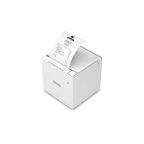 EPSON TM-M30III Kassendrucker weiß – kompakter Bondrucker für Apotheken & POS