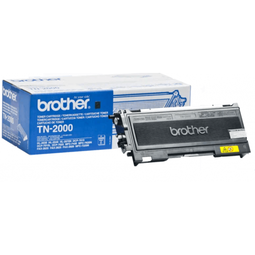 Tonerpatrone Brother TN-2000 schwarz
