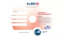 ALBIS MEDIDISC Archiv-CD rot