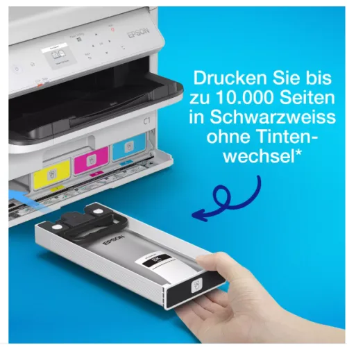 Epson WorkForce Pro WF-C5390DW – Farb-Tintenstrahldrucker für Apotheken | A4, Duplex, WLAN, LAN